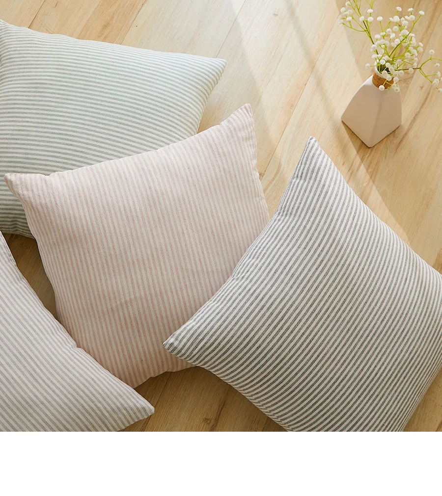 솜사탕 4COLOR 멜란 워싱 선염면 쿠션(커버/솜포함)(45x45) 상세 이미지 11