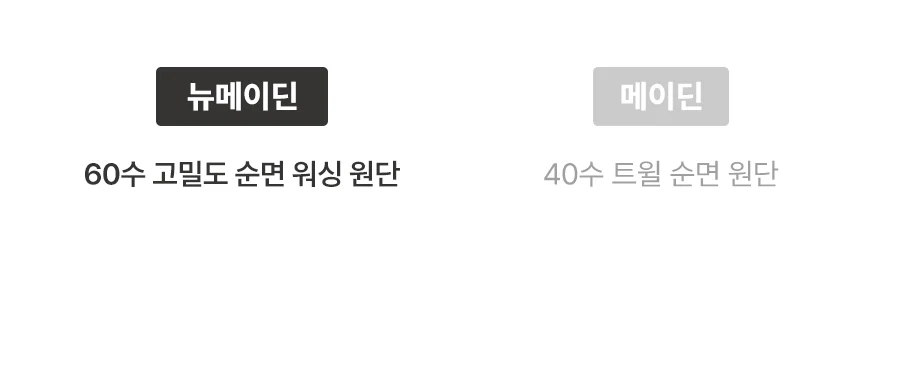 뉴메이딘 고밀도 순면 60수 바이오워싱 베개커버 50x70 -8colors 상세 이미지 11