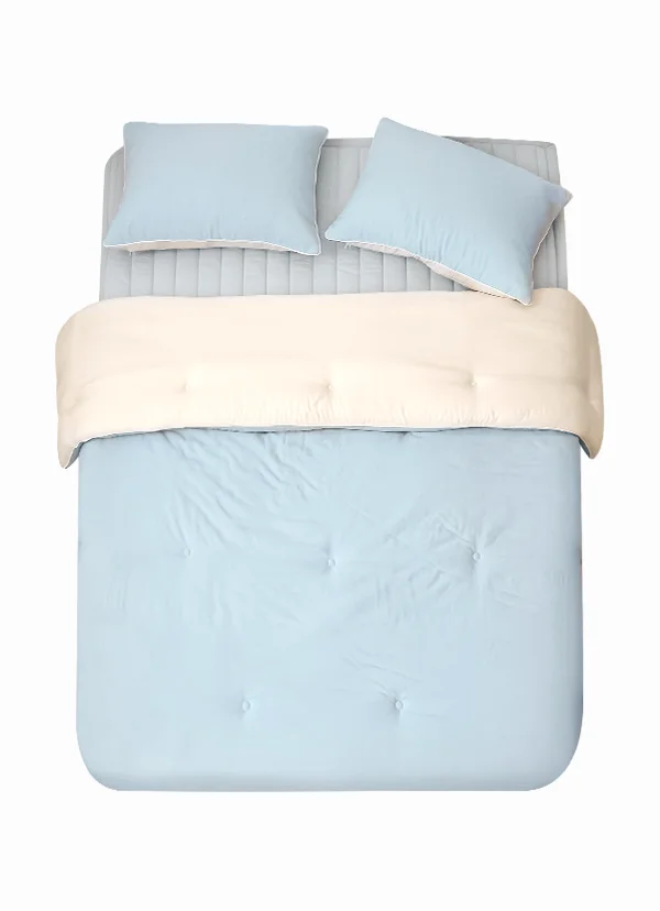 [GIFT 베딩백]소프트슈 모달100% 차렵이불/세트 -Clareblue