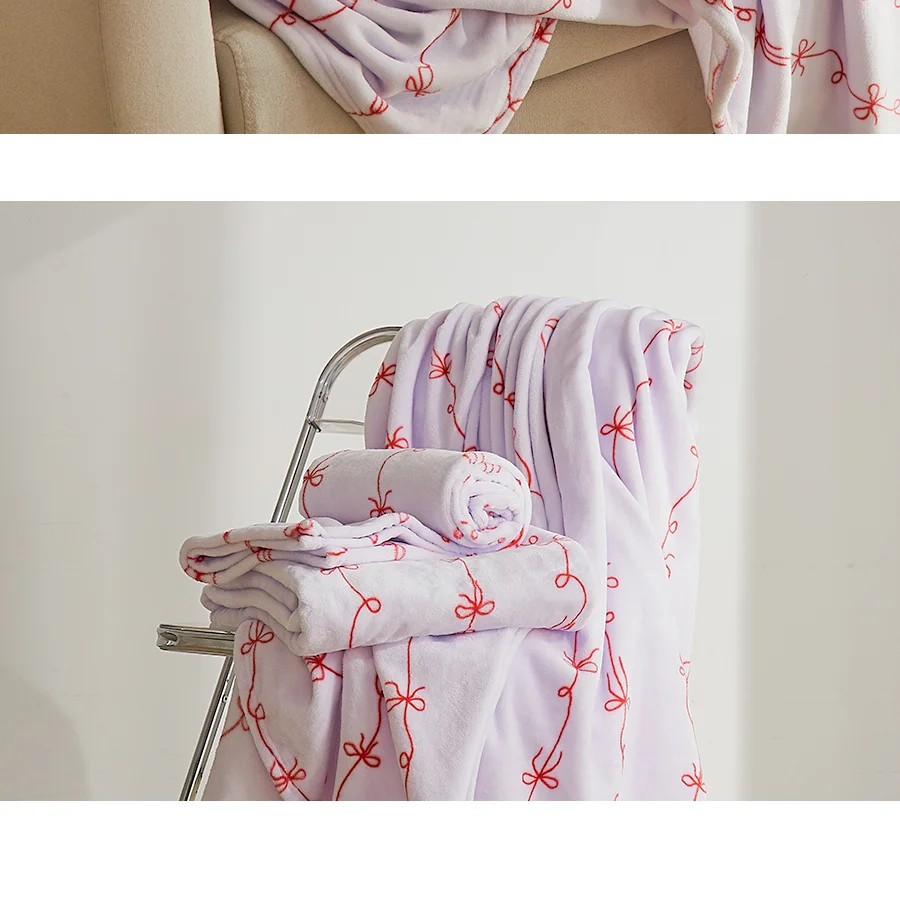 1+1 소프트 5mm극세사 밍크 담요 블랭킷(대형 2장) -10type 상세 이미지 54