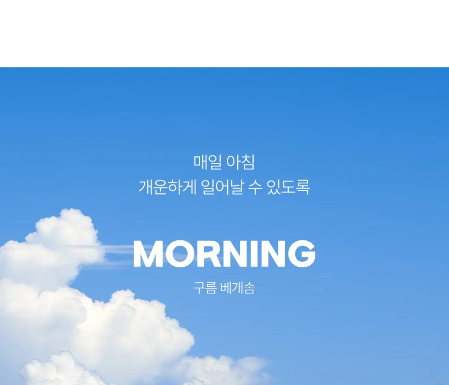1+1 모닝 구름 베개솜 50x70 상세 이미지 3