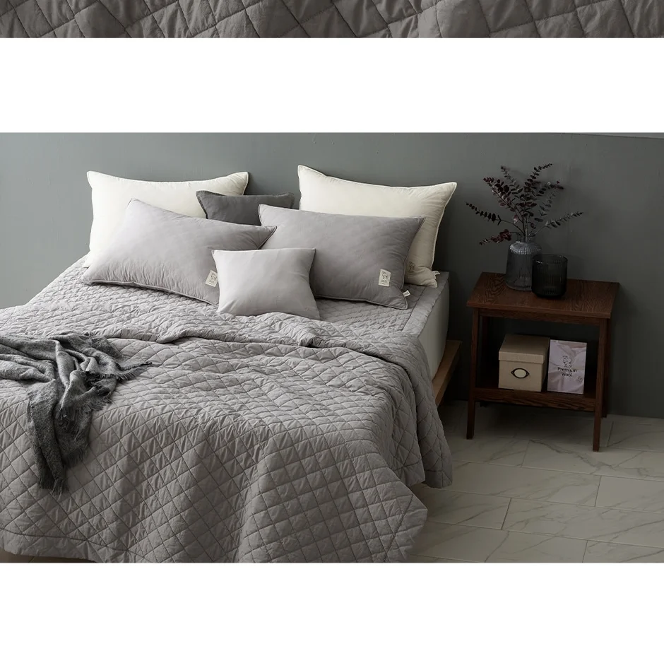 1+1 프리미엄 호주산 양모 100% 순면 스프레드 SS/Q/SK -3color 상세 이미지 25