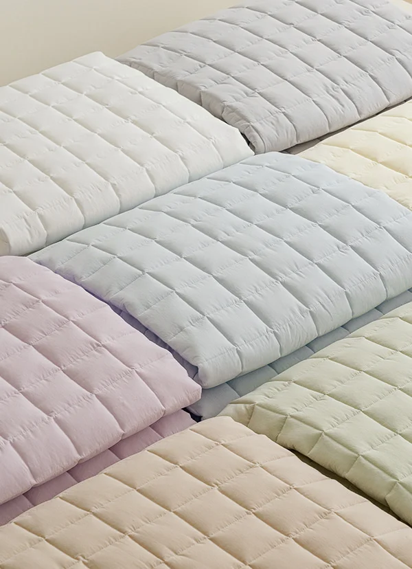 뉴메이딘 고밀도 순면 60수 바이오워싱 밴딩 침대패드 SS/Q -8colors