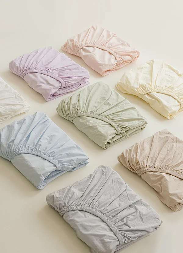 뉴메이딘 고밀도 순면 60수 바이오워싱 매트리스커버 SS/Q -8colors