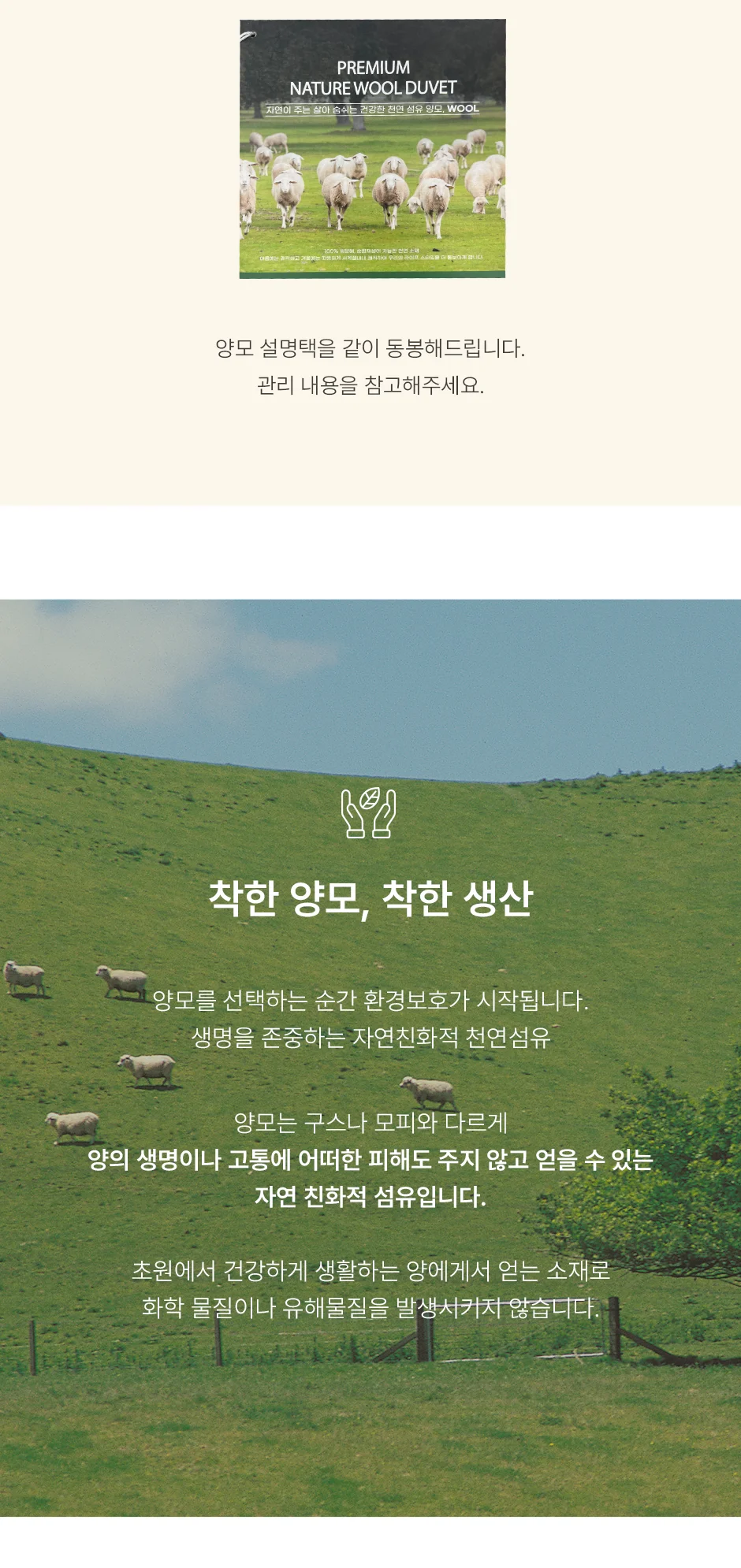 [전용패키지]프리미엄 호주산 양모 100% 순면 스프레드 SS/Q/SK -3color 상세 이미지 15