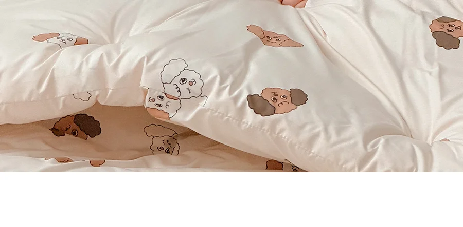 베이직키즈 초코푸 M2 안티알러지 주니어 차렵이불/세트 -Beige 상세 이미지 8